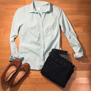 J Crew Perfect Button Down